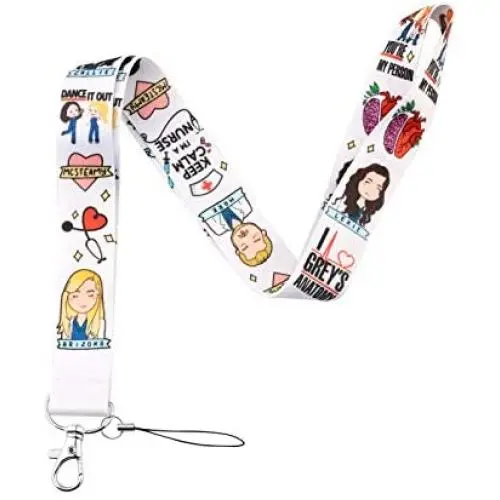 FAADBUK Greys Anatomy Mobile Phone Lanyard Greys Anatomy Fans Gift Greys Anatomy ID Holder Greys Anatomy Inspired Mobile Phone Lanyards Greys Anatomy Jewelry FAADBUK Greys Anatomy Mobile Phone Lanyard Greys Anatomy Fans Gift Greys Anatomy ID Holder Greys Anatomy Inspired Mobile Phone Lanyards Greys Anatomy Jewelry
