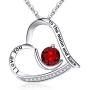 BriLove Women 925 Sterling Silver CZ Engraved''I Love You to the Moon and Back'' Moon Love Heart Pendant Necklace BriLove Women 925 Sterling Silver CZ Engraved''I Love You to the Moon and Back'' Moon Love Heart Pendant Necklace