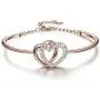 J.NINA ✦Guardian of Love✦ Bracelet Gifts for Women Charming Heart Bracelets Gifts Rose Gold Plated with Crystals Romantic Gift for Her J.NINA ✦Guardian of Love✦ Bracelet Gifts for Women Charming Heart Bracelets Gifts Rose Gold Plated with Crystals Romantic Gift for Her