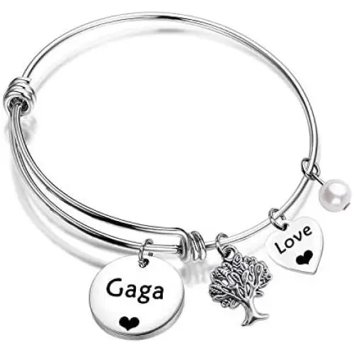 BLEOUK Gaga Gift Gaga Jewelry Gaga Appreciation Gift Grandma Jewelry Gift for Gaga Best Gaga Ever for Gaga BLEOUK Gaga Gift Gaga Jewelry Gaga Appreciation Gift Grandma Jewelry Gift for Gaga Best Gaga Ever for Gaga