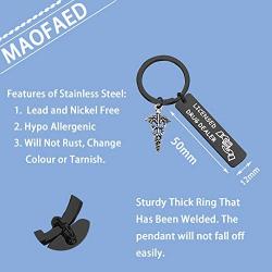 MAOFAED Pharmacist Gift Funny Pharmacy Student Gift Pharmacy Shool Graduation Gift Funny Licensed Drug Dealer Pharmacist Keychain