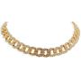 Time scent Hip Hop Iced Out Premium Microphone Miami Cuban Choker Tennis Chain Necklace