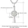 Saint Benedict Medal Necklace 18K Gold or 316L Stainless Steel Christian Sacramental Medal Ward off Evil Protection Jewelry Catholic Gift for Men Women, Customizable