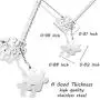 Eigso Autism Awareness Necklace Diversity Puzzle Pieces Pendant Jewelry Autism Awareness Stainless Steel Necklace Inspirational Gift for Autistic People Eigso Autism Awareness Necklace Diversity Puzzle Pieces Pendant Jewelry Autism Awareness Stainless Steel Necklace Inspirational Gift for Autistic People