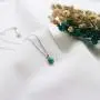 michooyel S925 Sterling Silver Dainty Turquoise/Opal Pendant Necklace Petite Birthstone Layering Necklace for Women Girls michooyel S925 Sterling Silver Dainty Turquoise/Opal Pendant Necklace Petite Birthstone Layering Necklace for Women Girls