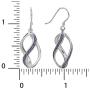 Hot Silver Sterling Silver 925 Dangle Drop Earrings for Women
