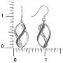 Hot Silver Sterling Silver 925 Dangle Drop Earrings for Women Hot Silver Sterling Silver 925 Dangle Drop Earrings for Women