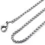Besteel 2-5mm Womens Mens Stainless Steel Rolo Cable Wheat Chain Link Necklace 16-36 Inch
