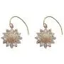MFHUNX Sunflower Necklace Earrings Set for Women 18K Gold Plated You are My Sunshine Daisy Pendant Hypoallergenic Jewelry Sets Fashion Gifts for Girls