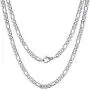 Ldurian Stainless Steel Chain, Non Tarnish Necklace for Men Women, Rope Figaro Box Rolo Chain, Cheap Silver Gold Jewelry, Gift for Husband Son