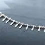 Yalice Multi-Layered Triangle Pendant Necklace Chain Dangle Choker Necklaces Jewelry for Women and Girls