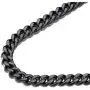 FindChic Men Curb Chain Necklace 18K Gold Plated/Stainless Steel/Black Chunky Double Tight Cuban Link Hip Hop Neck Chains for Men Boys 3.5MM/5MM/6MM/7MM/9MM/12MM 14-30 8 Length Options (Send Gift Box)