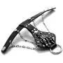 Xusamss Punk Rock Alloy Skull Hand Rivet Chain Cuff Bracelet,7''-8'' Xusamss Punk Rock Alloy Skull Hand Rivet Chain Cuff Bracelet,7''-8''