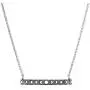 Satya Jewelry Sterling Silver Moon Phase Bar (18-Inch) Pendant Necklace