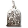 Rosa Mystica Sterling Silver St Francis of Assisi Feeding The Birds Medal