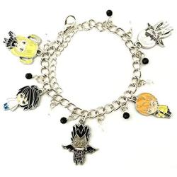 Universe of Fandoms Anime cartoon Horror Death not Charm Bracelet Gifts for Women girl