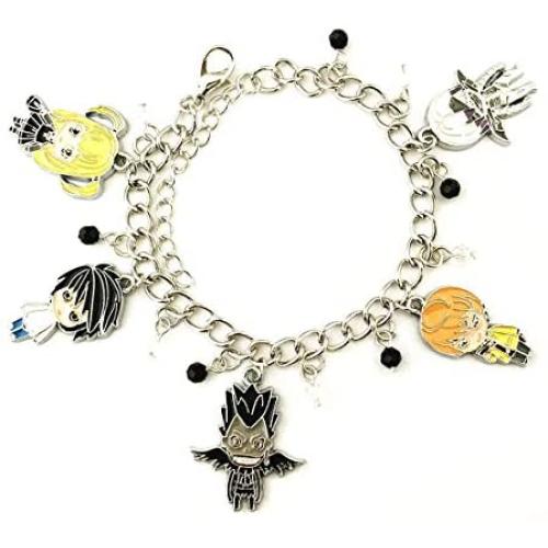 Universe of Fandoms Anime cartoon Horror Death not Charm Bracelet Gifts for Women girl