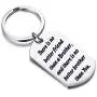 Zuo Bao Brother Gifts Brother Keychain There is no Better Friend Than a Brother Gift for Friend Family Jewelry