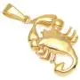 Xusamss 18K Gold Plated Stainless Steel Animal Scorpion Pendant Necklace,24inches Link Chain Xusamss 18K Gold Plated Stainless Steel Animal Scorpion Pendant Necklace,24inches Link Chain