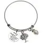 Mother Daughter Bracelets Gifts Mothers and Daughters Never Truly Part Maybe In Distance But Never In Heart Bangle Bracelet Christmas Mothers Day Gift Mom Present