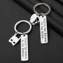 ENSIANTH You’re Robin to My Batman Keychain Set Batman Inspired Gift for BFF