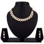 Efulgenz Fashion Chunky Crystal Faux Pearl Vintage Antique Gold Plated Statement Collar Choker Necklace Earrings Jewelry Set