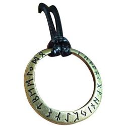 SanLan Hollow Simple Rustic Viking Talisman Pendant Necklace