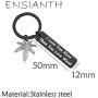 ENSIANTH 420 Gift Marijuana Jewelry I Love You More Than You Love Weed Keychain Gift for Boyfriend Valentines Day Gift