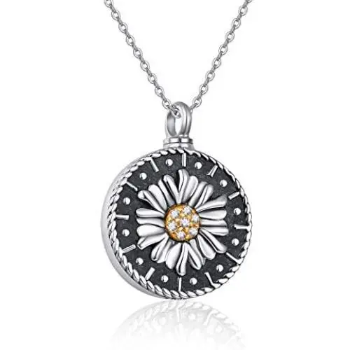 KINGWHYTE Urn Necklaces for Ashes for Women 925 Sterling Silver, Cremation Jewelry for Ashes of Loved Ones Keepsake KINGWHYTE Urn Necklaces for Ashes for Women 925 Sterling Silver, Cremation Jewelry for Ashes of Loved Ones Keepsake