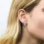 BERRICLE Rhodium Plated Sterling Silver Emerald Cut Cubic Zirconia CZ Solitaire Bridal Bridesmaid Fashion Necklace and Earrings Set BERRICLE Rhodium Plated Sterling Silver Emerald Cut Cubic Zirconia CZ Solitaire Bridal Bridesmaid Fashion Necklace and Earrings Set