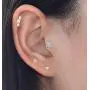 LAURITAMI 16g Tragus Helix Earrings Ear Cartilage Earring Stud Ear Piercing Jewelry Stainless Steel Ear Studs for Women Girls LAURITAMI 16g Tragus Helix Earrings Ear Cartilage Earring Stud Ear Piercing Jewelry Stainless Steel Ear Studs for Women Girls