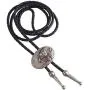 COOLLA Bolo tie- Handmade Western Cowboy Black Vintage Cicada Pendant for Women,Men