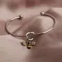 BAUNA Cute Bee Bracelet Bumblebee Honeybee for Women Girls Pendant Jewelry Birthday Gifts Graduation Gifts for Her