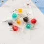 5 Pairs Cute Resin Round Heart-shaped Lollipop Drop Earring Handmade Candy Color Gradient Simulation Food Dangle Earring for Women Girl Funny Cartoon Friendship Jewelry 5 Pairs Cute Resin Round Heart-shaped Lollipop Drop Earring Handmade Candy Color Gradient Simulation Food Dangle Earring for Women Girl Funny Cartoon Friendship Jewelry