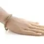 Gem Stone King 12.00 Ct Round Cut Canary Yellow Cubic Zirconias CZ 7inches Tennis Bracelet 7 Inch