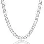 5mm thick solid sterling silver 925 Italian flat diamond cut Cuban curb cable link chain necklace chocker with lobster claw clasp - inch 14''/35cm, 16''/40cm, 18''/45cm, 20''/50cm, 22''/55cm, 24''/60cm 5mm thick solid sterling silver 925 Italian flat diamond cut Cuban curb cable link chain necklace chocker with lobster claw clasp - inch 14''/35cm, 16''/40cm, 18''/45cm, 20''/50cm, 22''/55cm, 24''/60cm