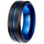 LaurieCinya Tungsten Carbide Ring Men Women Wedding Band Engagement Ring 8mm Comfort Fit Engraved ‘I Love You’ LaurieCinya Tungsten Carbide Ring Men Women Wedding Band Engagement Ring 8mm Comfort Fit Engraved ‘I Love You’