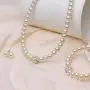 Faux Pearl Choker Necklace For Women, White Simulated Shell Pearl Bracelet Stud Earring Necklaces Sets Teen Girls, Crystal Ball Wedding Brides Jewelry Faux Pearl Choker Necklace For Women, White Simulated Shell Pearl Bracelet Stud Earring Necklaces Sets Teen Girls, Crystal Ball Wedding Brides Jewelry