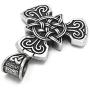 Gungneer Triquetra Necklace Trinity Knot Pendant Stainless Steel Endless Love Symbol Celtic Jewelry Men Women