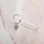 AKTAP Basketball Player Gift Basketball Lover Keychain Great Thing Come from Hard Work and Perseverance Inspirational Gift for Basketball Team