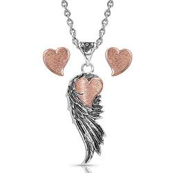 Montana Silversmiths Western Heart Themed Jewelry Set Collection
