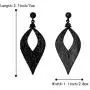 BriLove Womens Bohemian Boho Crystal Hollow Leaf Chandelier Dangle Earrings BriLove Womens Bohemian Boho Crystal Hollow Leaf Chandelier Dangle Earrings