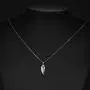 Kaletine Angel Wings Pendant Necklace Sterling Silver 925 Cubic Zirconia Adjustable Cable Chain 16in+2in Extender Kaletine Angel Wings Pendant Necklace Sterling Silver 925 Cubic Zirconia Adjustable Cable Chain 16in+2in Extender