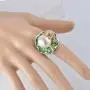 HSQYJ Lotus Leaf Frog Crystal Ring Enamel Pearl Flower Cute Animal Rings Jewelry Rhinestone Statement Rings for Women Girl HSQYJ Lotus Leaf Frog Crystal Ring Enamel Pearl Flower Cute Animal Rings Jewelry Rhinestone Statement Rings for Women Girl