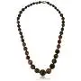 Gem Stone King 10mm Tiger Eye Brown Color Cross Cut Bead Necklace Bracelet and Earrings Set Gem Stone King 10mm Tiger Eye Brown Color Cross Cut Bead Necklace Bracelet and Earrings Set