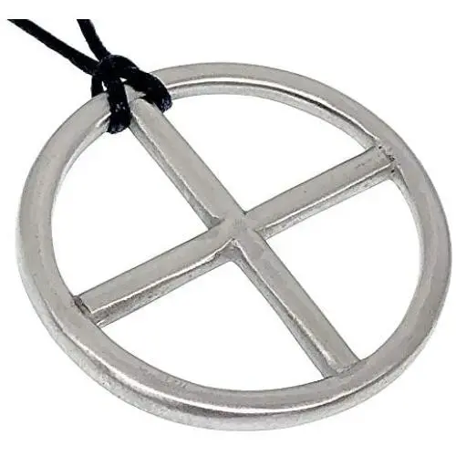 Sun Wheel Solar Cross Circle Jewelry Neo-paganism Norse Viking Celtic Wicca Pagan Protection Amulet Silver Pewter Unisex Mens Pendant Necklace Medallion Charm for men Black Adjustable Cord Sun Wheel Solar Cross Circle Jewelry Neo-paganism Norse Viking Celtic Wicca Pagan Protection Amulet Silver Pewter Unisex Mens Pendant Necklace Medallion Charm for men Black Adjustable Cord