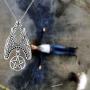 KEYCHIN Supernatural Inspired Jewelry SPN Jewelry Supernatural Evil Power Wing Five-Pointed Star Necklace Supernatural Fans Sam Dean Winchester Gift