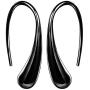 4pcs Waterdrop Teardrop Necklace Earrings Ring Bangle Bracelet Jewelry Set for Women Girls