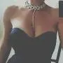Sethain Punk Rhinestone Choker Necklace Gold Shiny Crystal Chain Pendant Collar Necklaces Party Jewelry Accessories for Women and Girls Sethain Punk Rhinestone Choker Necklace Gold Shiny Crystal Chain Pendant Collar Necklaces Party Jewelry Accessories for Women and Girls