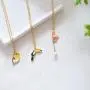MYANAIL Cartoon Bird Necklace for Girl Cute Toucan Sparrow Flamingo Pendant Necklace